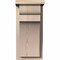 Ekena Millwork Yorktown Smooth Corbel w/Backplate, Douglas Fir, 7 1/2"W x 8"D x 16"H COR08X08X16YOR01SDF - alternate 3